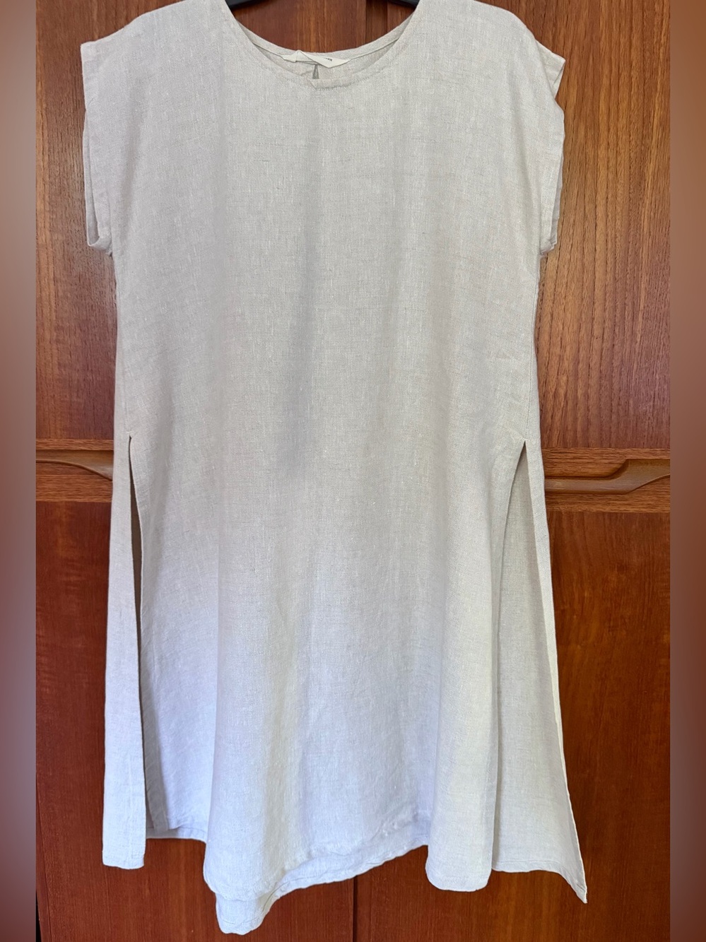 Elizabeth Suzann Josephine Tunic in Flax